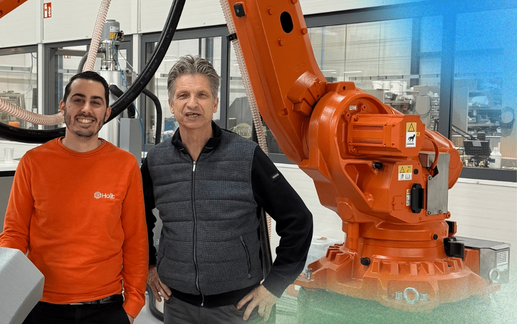 Sinds 2021 maakt Simone Fontana (Holit) 3D-maatwerk, van wieleronderdelen tot rolstoelkussens. Begin 2023 koos hij met advies van OKB-coach Jan van Hulst voor een groeiplan